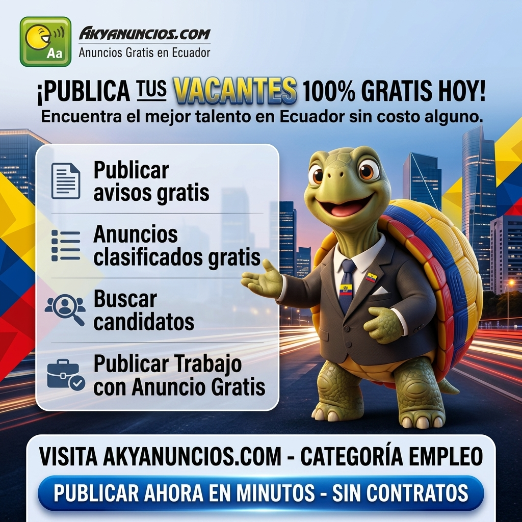 Publica tú Vacante Hoy | Publica tus Vacantes En Línea