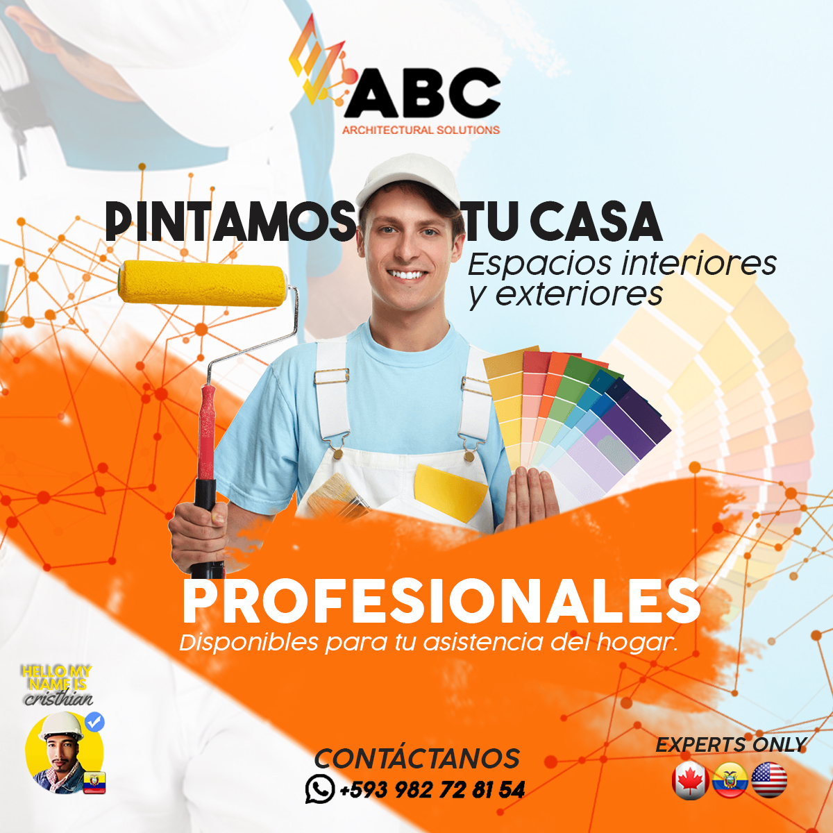 ¿Evita Estafas y Humedad! Pintores Profesionales de Casas y Edificios en Manta y Manabí con Contrato Notariado | ABC Architectural Solutions