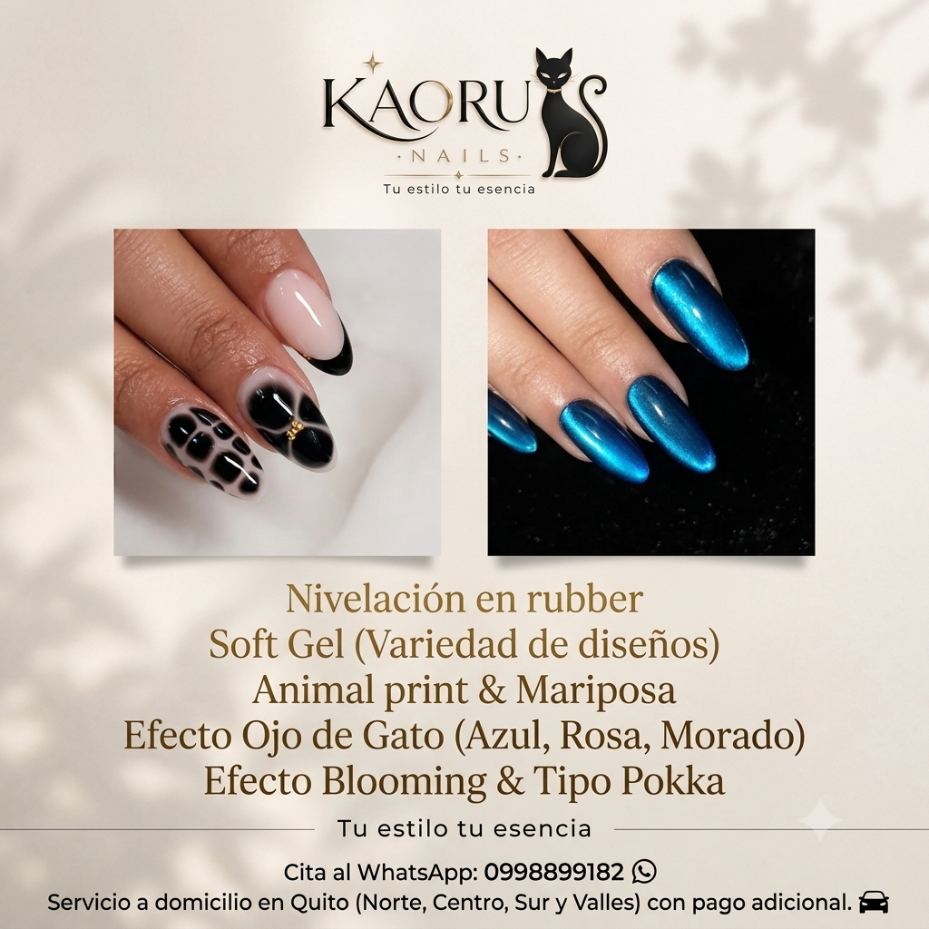 KAORU NAILS – Servicio de Manicure en Quito