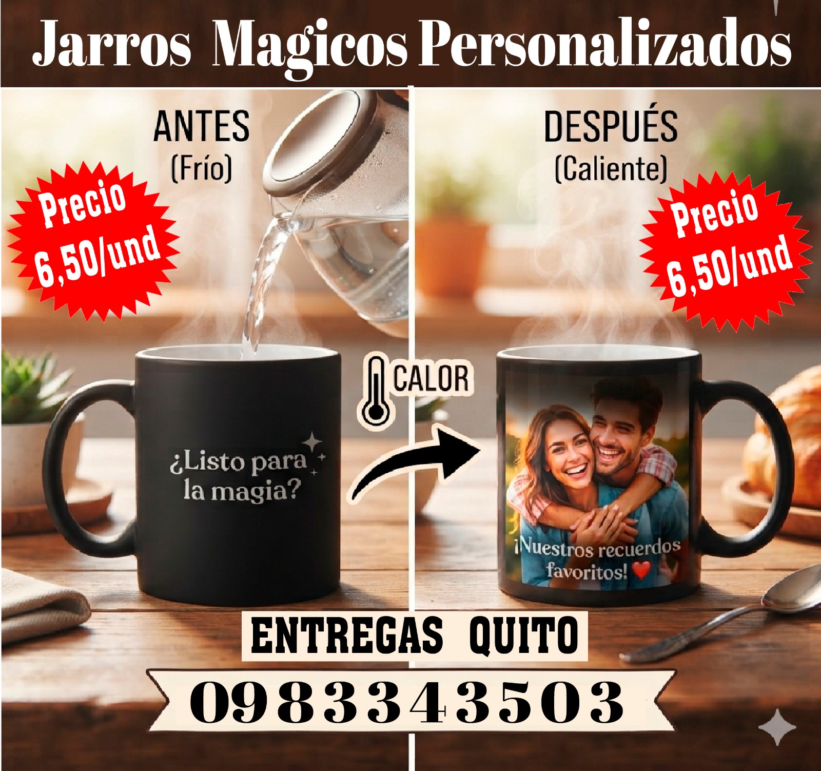 Jarros Mágicos Personalizados Jarros Mágicos Personalizados